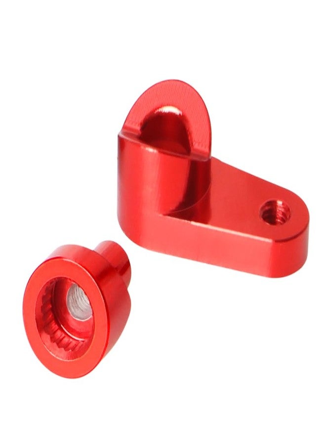 XinGeeek RC 20T Aluminum Servo Arm for Arrma 1/18 Granite Grom/1/18 Typhon Grom/ 1/14 Mini Mojave Grom RC Car (Red) - Image 3